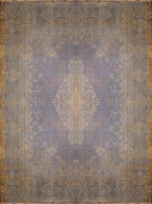 Шерстяной Иранский ковер ручной работы 4.12x3