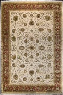 Индийский ковер ручной работы из шелка и шерсти Agra (Агра) 6x4