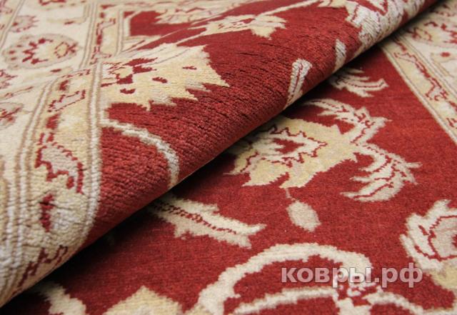 ковер ручной работы Шерстяной Афганский ковер ручной работы Сhoubi (Чуби) 4x0.8 — фото 2