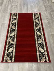 Коврик № 1621,бордовый,размер 1 на 1,5 метра