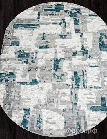 ковер MERINOS PALERMO F288 GRAY Овал — фото 2