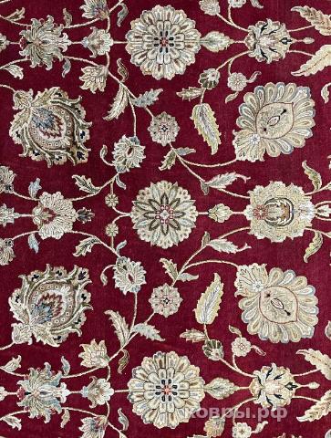 ковер ручной работы Индийский ковер ручной работы из шелка и шерсти Agra (Агра) 3.05x3.05 — фото 3