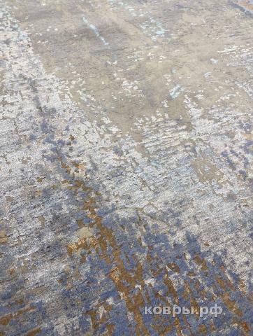 ковер ручной работы Индийский ковер ручной работы из шелка и шерсти 3.73x2.81 — фото 2