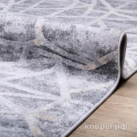 ковер OZKAPLAN Factur 09718A GREY — фото 2