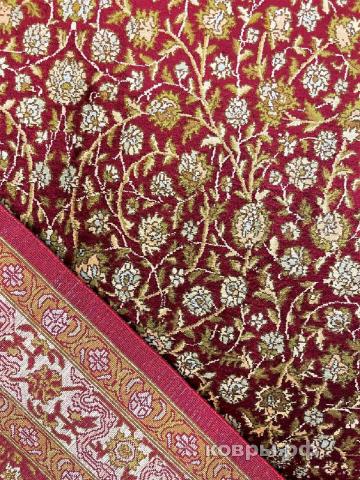 ковер ручной работы Шелковый Индийский ковер ручной работы Kashmir (Кашмир Ардебир) 2.73x3.7 — фото 2