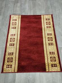 Коврик №199-красный,размер 1 на 1,23 метра