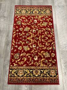 Коврик № 645 , бордовый ,размер  1,2 на 0,63 метра