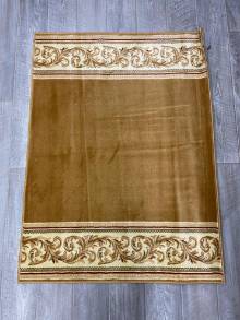 Коврик № 1255,коричневый,размер 1,5 на 1,1 метра