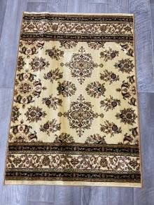 Коврик № 1261,бежевый,размер 1,03 на 1,5 метра