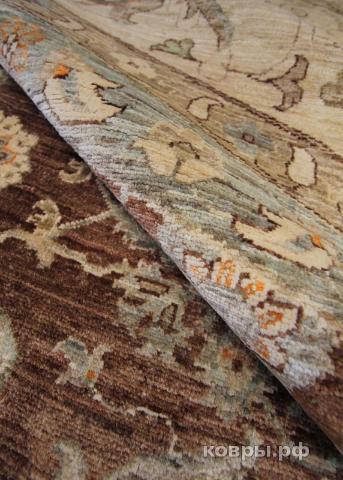 ковер ручной работы Шелковый Афганский ковер ручной работы Сhoubi (Чуби) 5.93x5.89 — фото 2