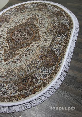 ковер Merinos Shahreza d414 CREAM Овал — фото 2