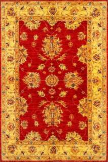 Гладкий ковер ручной работы Чуби 1.03x1.44м