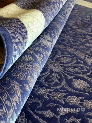 ковер ручной работы Индийский ковер ручной работы из шелка и шерсти Rajkumar (Ражкумар) 3.04x2.4 — фото 4