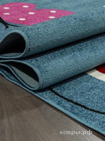 ковер Ковер Детский MERINOS ORION 0772 BLUE — фото 3