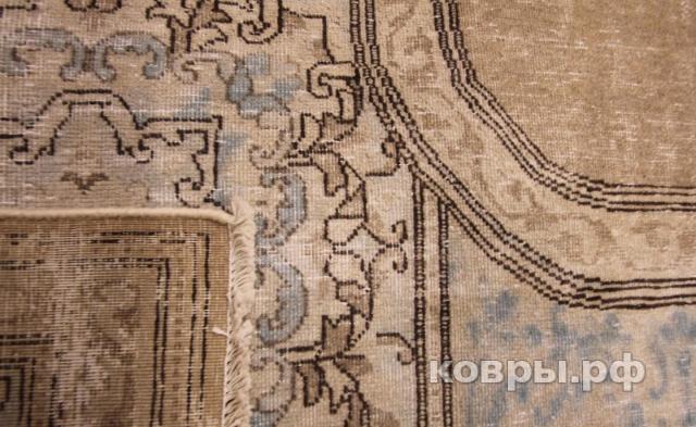 ковер ручной работы Шелковый Афганский ковер ручной работы Vintage (Винтажный) 4.25x2.91 — фото 3