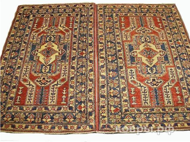 ковер ручной работы Афганский ковер ручной работы Казах 1.01x1.57м — фото 2