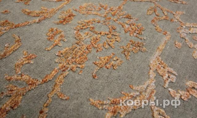 ковер ручной работы Индийский ковер ручной работы из шелка и шерсти Radjput (Раджпут) 3.03x2.5 — фото 4