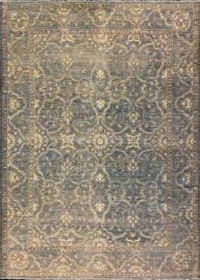 Шелковый Афганский ковер ручной работы Сhoubi Ziegler (Чуби зиглер) 4.22x3.06