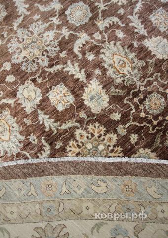 ковер ручной работы Шелковый Афганский ковер ручной работы Сhoubi (Чуби) 5.93x5.89 — фото 3