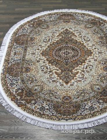 ковер Merinos Shahreza d414 CREAM Овал — фото 3