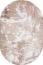 ковер MERINOS VALENCIA DELUXE D943 BEIGE-BROWN Овал