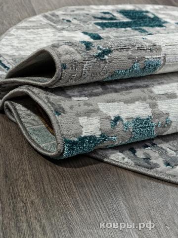 ковер MERINOS PALERMO F288 GRAY Овал — фото 4