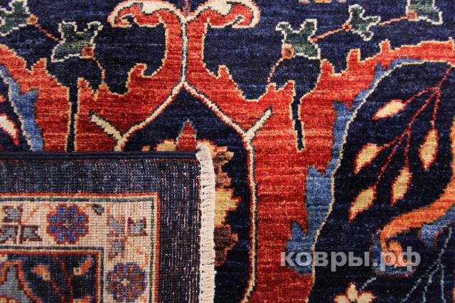 ковер ручной работы Шелковый Афганский ковер ручной работы Bidjar (Биджар) 4.18x3.02 — фото 3