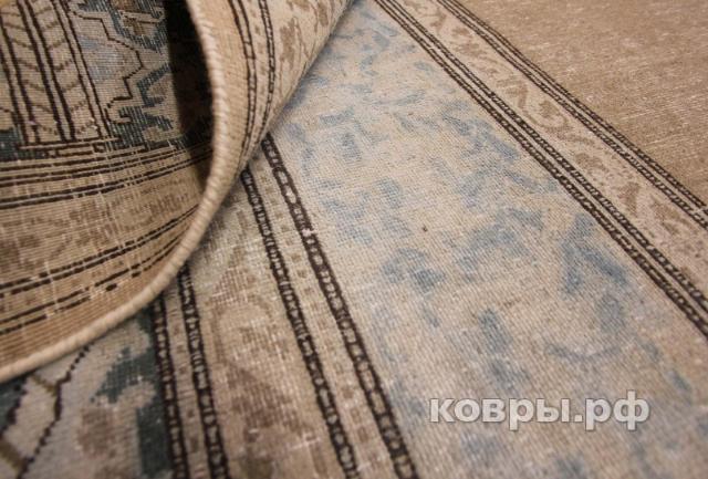 ковер ручной работы Шелковый Афганский ковер ручной работы Vintage (Винтажный) 4.25x2.91 — фото 4