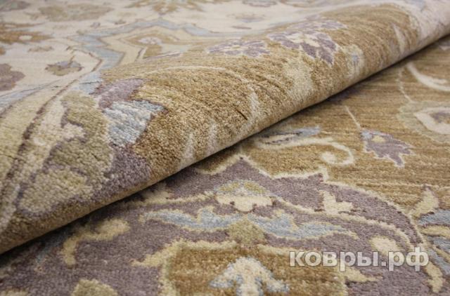 ковер ручной работы Шерстяной Афганский ковер ручной работы Сhoubi Ziegler (Чуби зиглер) 3.83x2.72 — фото 5