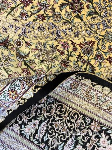 ковер ручной работы Шелковый Китайский ковер ручной работы Hereke (Хереке) 2.76x1.87 — фото 3