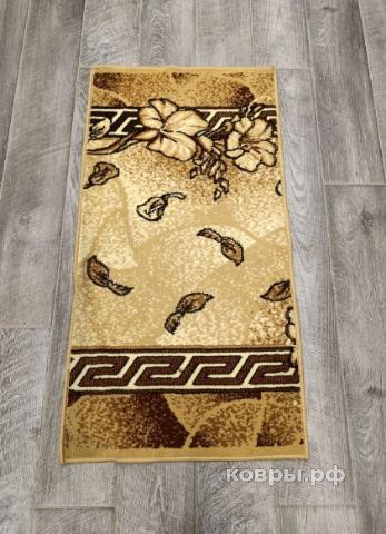 Халява Коврик № 1920.бежевый,размер 0,6 на 1,2 метра
