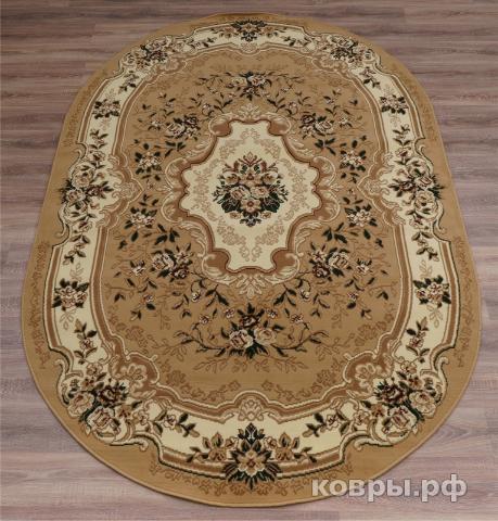 ковер Merinos Laguna d017 Beige Овал — фото 3