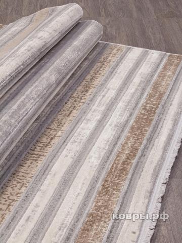 ковер DURKAR ALANYA 23903A L.GREY / BROWN — фото 3