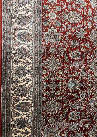 ковер ручной работы Шелковый Индийский ковер ручной работы Kashmir (Кашмир) 2.51x0.93 — фото 5