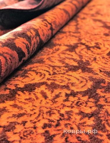 ковер ручной работы Индийский ковер ручной работы из шелка и шерсти 2.4x1.71 — фото 4