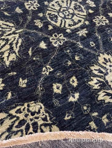 ковер ручной работы Афганский ковер ручной работы из шелка и шерсти Сhoubi Ziegler (Чуби зиглер) 2.45x2.43 — фото 5