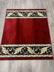 Коврик№1521,бордовый,размер 1,25 на 1,5 метра