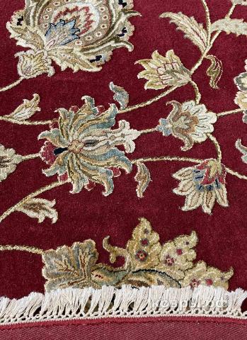 ковер ручной работы Индийский ковер ручной работы из шелка и шерсти Agra (Агра) 3.05x3.05 — фото 6