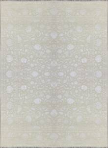 Индийский ковер ручной работы из шелка и шерсти 3.69x2.75