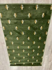 Коврик № 749,зеленый, размер 1,2 на 2,05 метра