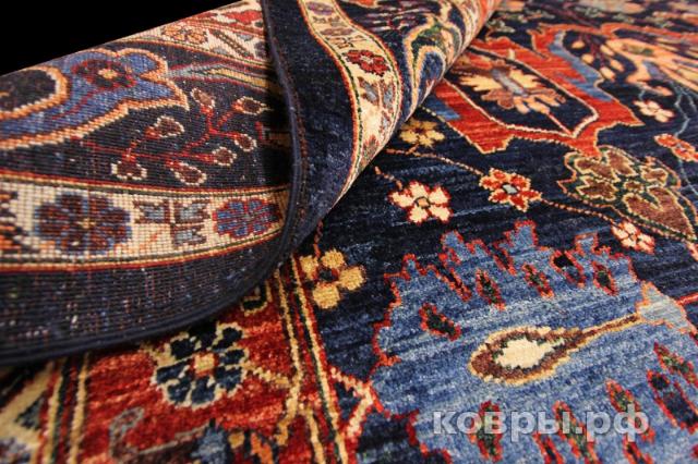 ковер ручной работы Шелковый Афганский ковер ручной работы Bidjar (Биджар) 4.18x3.02 — фото 4