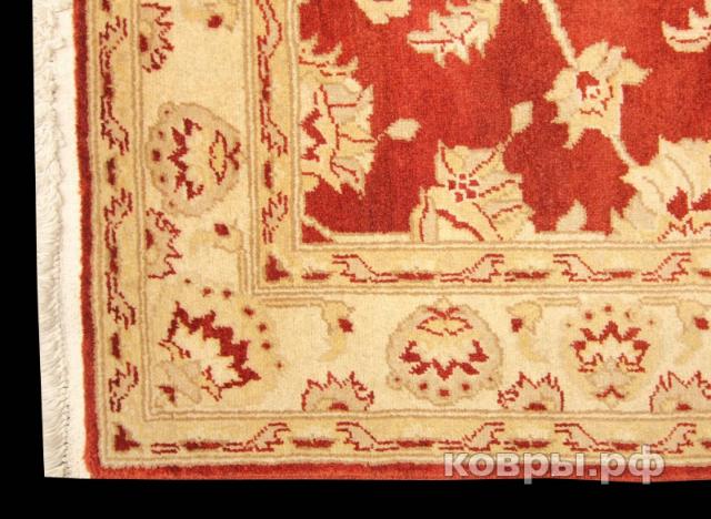 ковер ручной работы Шерстяной Афганский ковер ручной работы Сhoubi (Чуби) 4x0.8 — фото 3