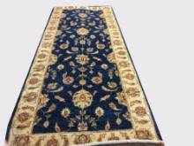 Шерстяной Афганский ковер ручной работы Сhoubi Ziegler (Чуби зиглер) 1.99x0.8