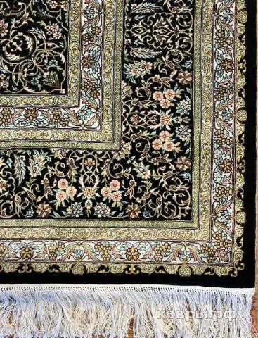 ковер ручной работы Шелковый Китайский ковер ручной работы Hereke (Хереке) 2.76x1.87 — фото 4