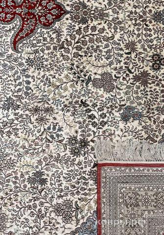 ковер ручной работы Шелковый Китайский ковер ручной работы 400 lines (400 линий)  3.65x5.4 — фото 2