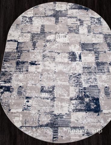 ковер MERINOS RICHI 8673 GRAY-BLUE Овал — фото 2