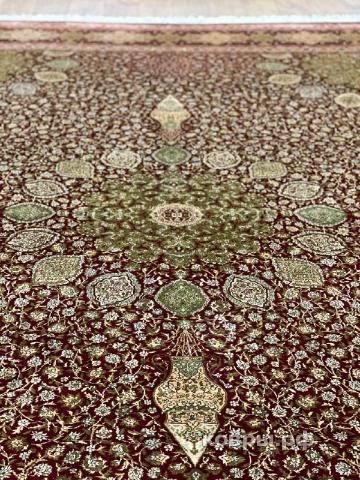 ковер ручной работы Шелковый Индийский ковер ручной работы Kashmir (Кашмир Ардебир) 2.73x3.7 — фото 5