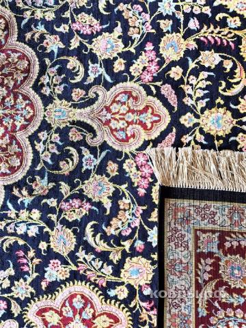 ковер ручной работы Шелковый Иранский ковер ручной работы Qum (Кум) 1.9x1.25 — фото 3