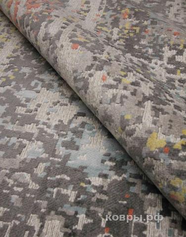 ковер ручной работы Индийский ковер ручной работы из шелка и шерсти 3.74x2.65 — фото 3