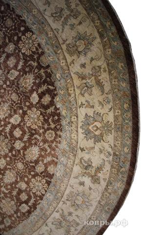 ковер ручной работы Шелковый Афганский ковер ручной работы Сhoubi (Чуби) 5.93x5.89 — фото 5